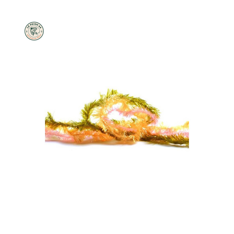 Ice Transucent Fluo Fire Orange 10mm | Le Peish 64