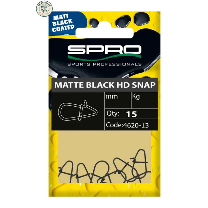 Matte Black HD Snap 6 | Le Peish 64