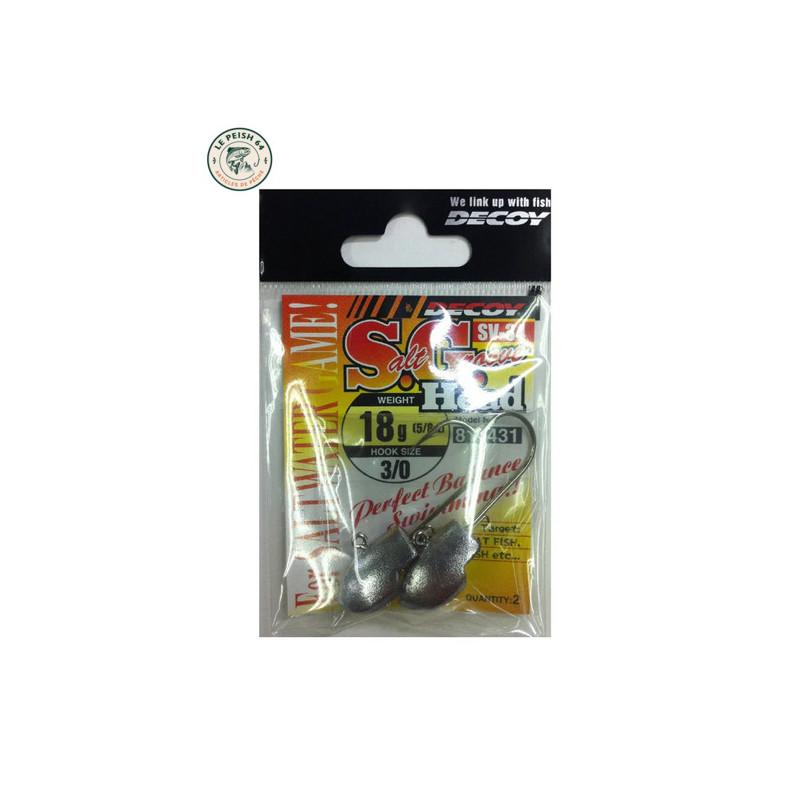 Decoy S.G.Head SV-34 3/0 18 g | Le Peish 64