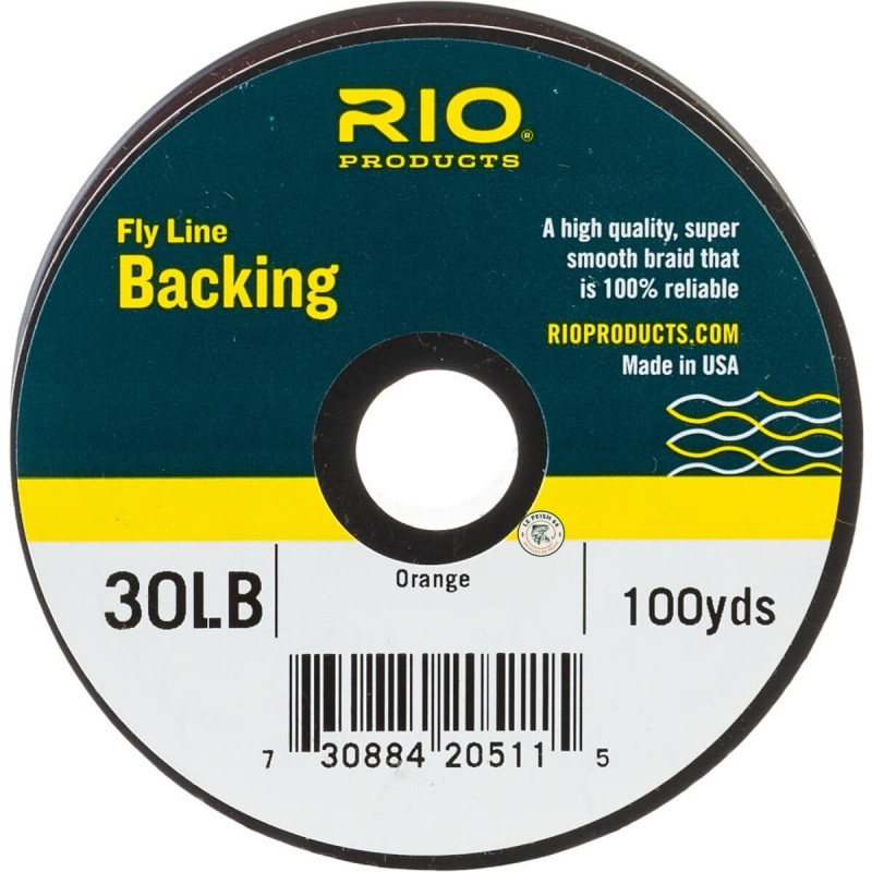 Backing RIO 20 lb Orange 100 yds | Le Peish 64
