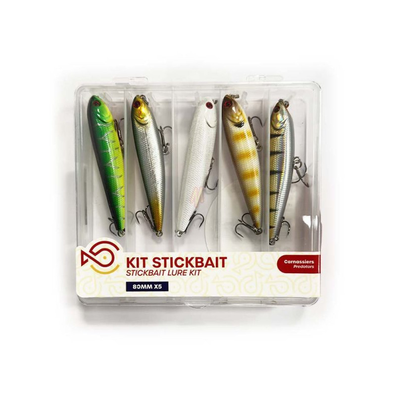 KIT SRT STICKBAIT 80MM | Le Peish 64