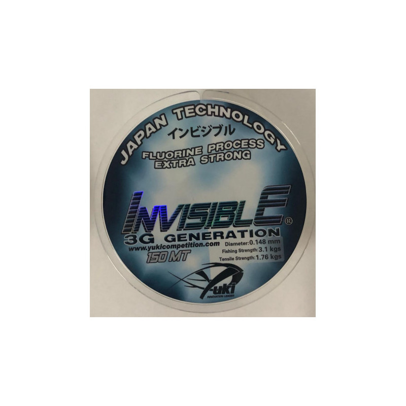 Nylon Invisible 3G 150 m 0,14 mm | Le Peish 64