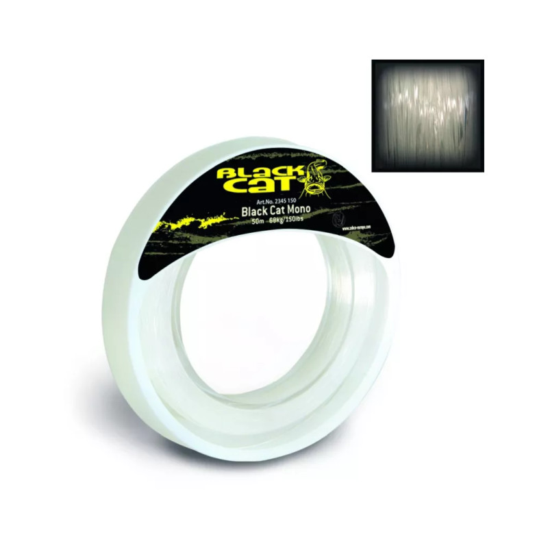 Bas de ligne Black Cat Mono 1.2mm 50m | Le Peish 64