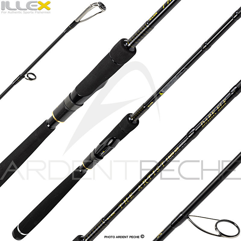 Canne Illex The Artist X5 B 2402 MH Dark Elf | Le Peish 64