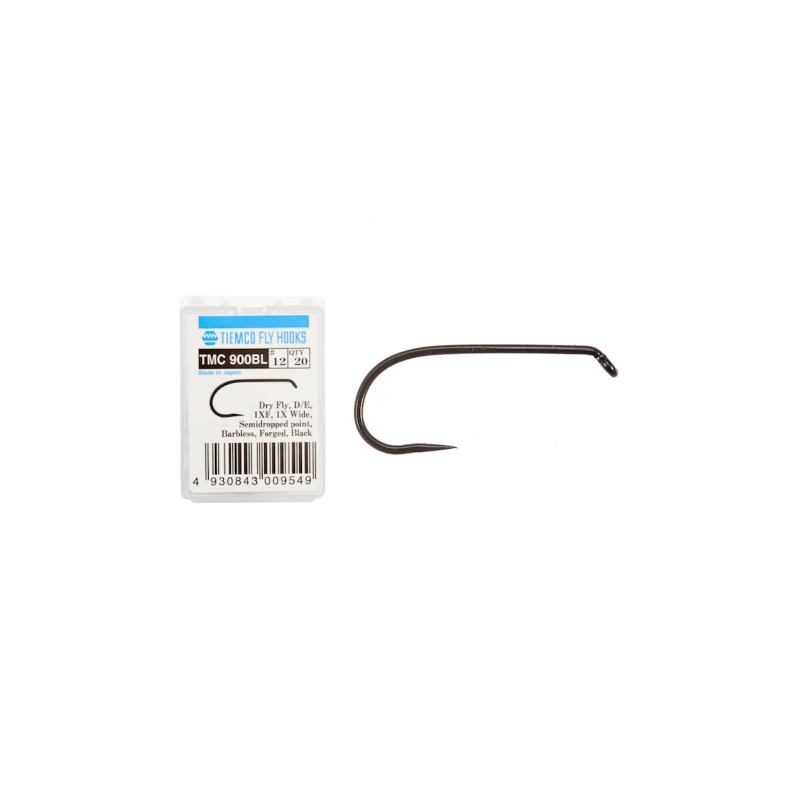 Hameçons TMC 900BL n°12 20pcs | Le Peish 64